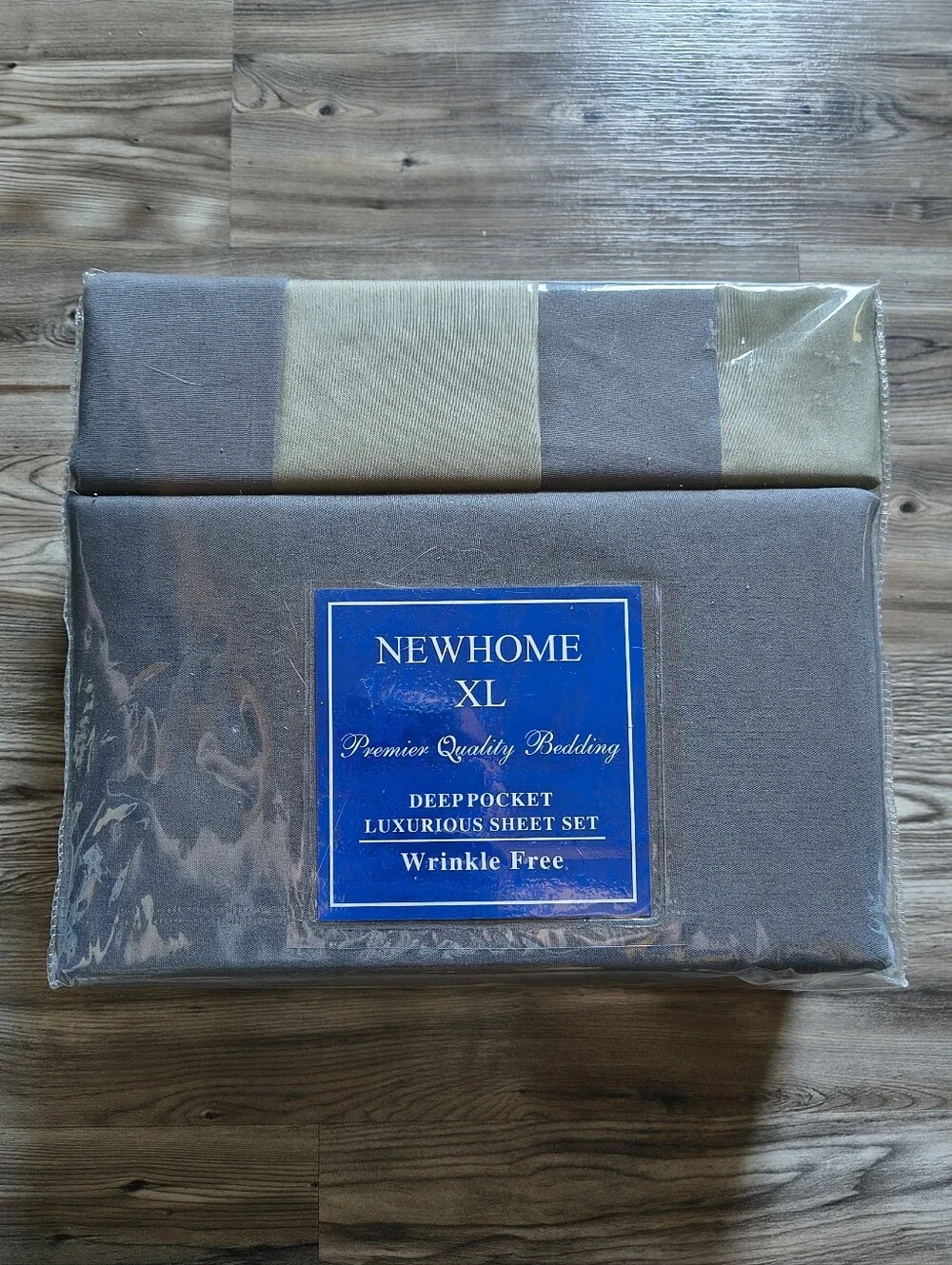 New Home Queen 6-Piece Luxury Sheet Set Taupe Gray